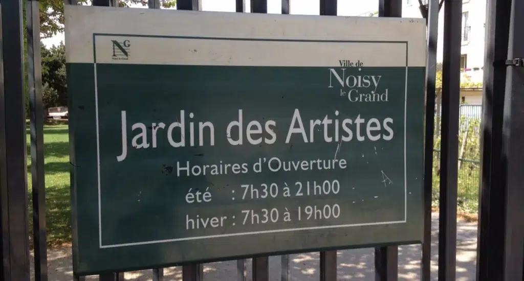 Jardin des Artistes