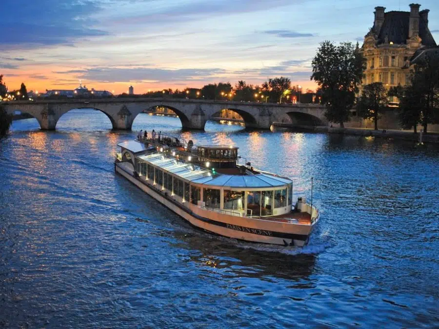 Seine River Sunset or Evening Cruise