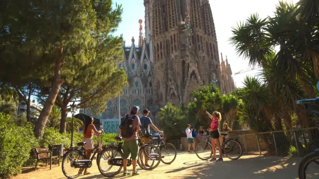Take a Bike Ride near Sagrada Familia