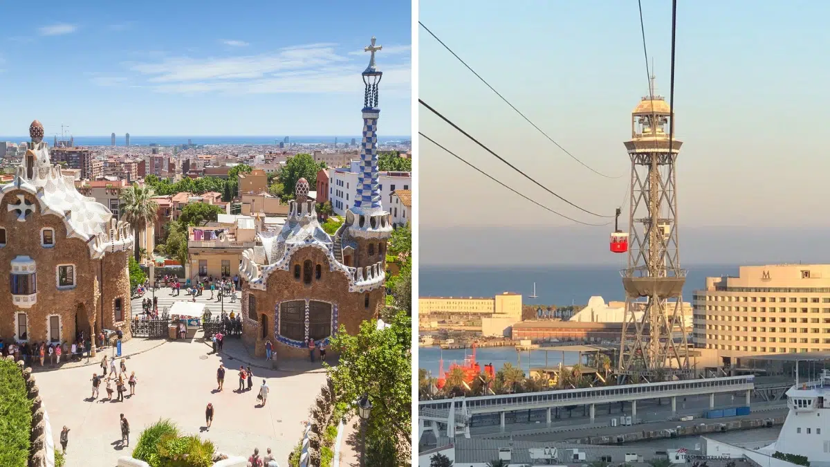 Park Guell to Montjuïc